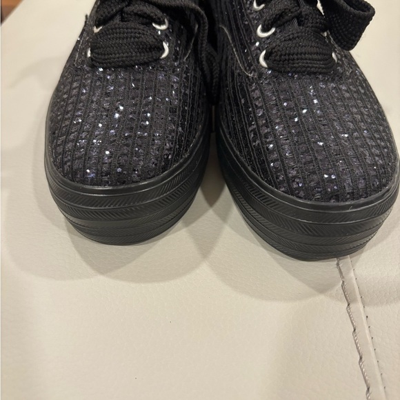 women's triple cvo sparkle grid sneaker black - Picture 6 of 14